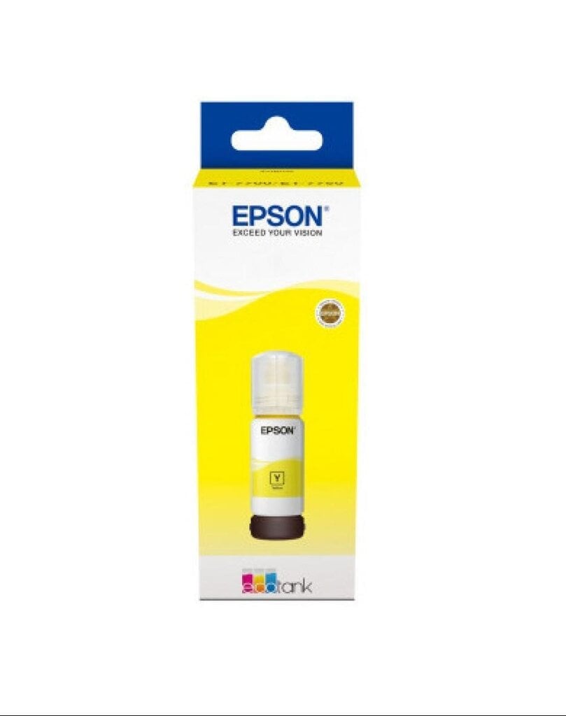 Epson 103 ECOTANK INK (C13T00S44A), Yellow цена и информация | Kasetės rašaliniams spausdintuvams | pigu.lt