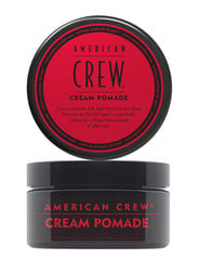 Lengvos fiksacijos plaukų pomada vyrams American Crew Cream Pomade 85 g kaina ir informacija | Plaukų formavimo priemonės | pigu.lt