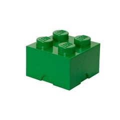 LEGO блок для хранения, 4 зеленый цена и информация | Конструкторы и кубики | pigu.lt