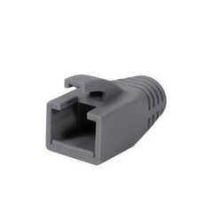 Logilink Modular RJ45 Plug Cable Boot 8mm grey, 50vnt. kaina ir informacija | Adapteriai, USB šakotuvai | pigu.lt