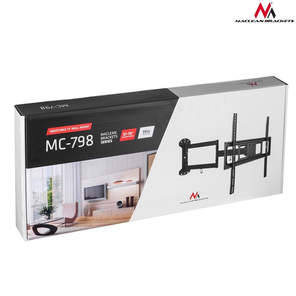 Maclean MC-798 37-70” kaina ir informacija | Televizorių laikikliai, tvirtinimai | pigu.lt