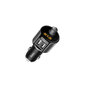 FM siųstuvas / moduliatorius Hoco E19 Bluetooth FM transmitter 2 x USB 2.4 A metalinis pilkas kaina ir informacija | FM moduliatoriai | pigu.lt