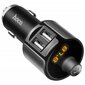 FM siųstuvas / moduliatorius Hoco E19 Bluetooth FM transmitter 2 x USB 2.4 A metalinis pilkas kaina ir informacija | FM moduliatoriai | pigu.lt