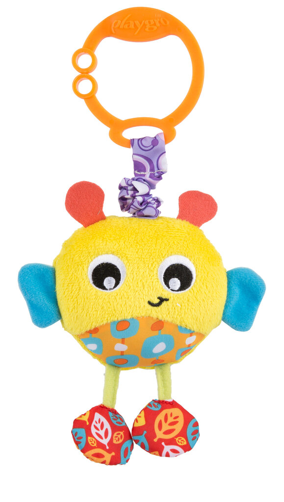 Playgro pakabinamas žaislas Wiggly Bertie Bee, 0186972  kaina ir informacija | Žaislai kūdikiams | pigu.lt