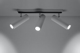 Sollux светильник Direzione 3, white цена и информация | Потолочные светильники | pigu.lt