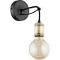 TK Lighting sieninis šviestuvas Qualle Black kaina ir informacija | Sieniniai šviestuvai | pigu.lt