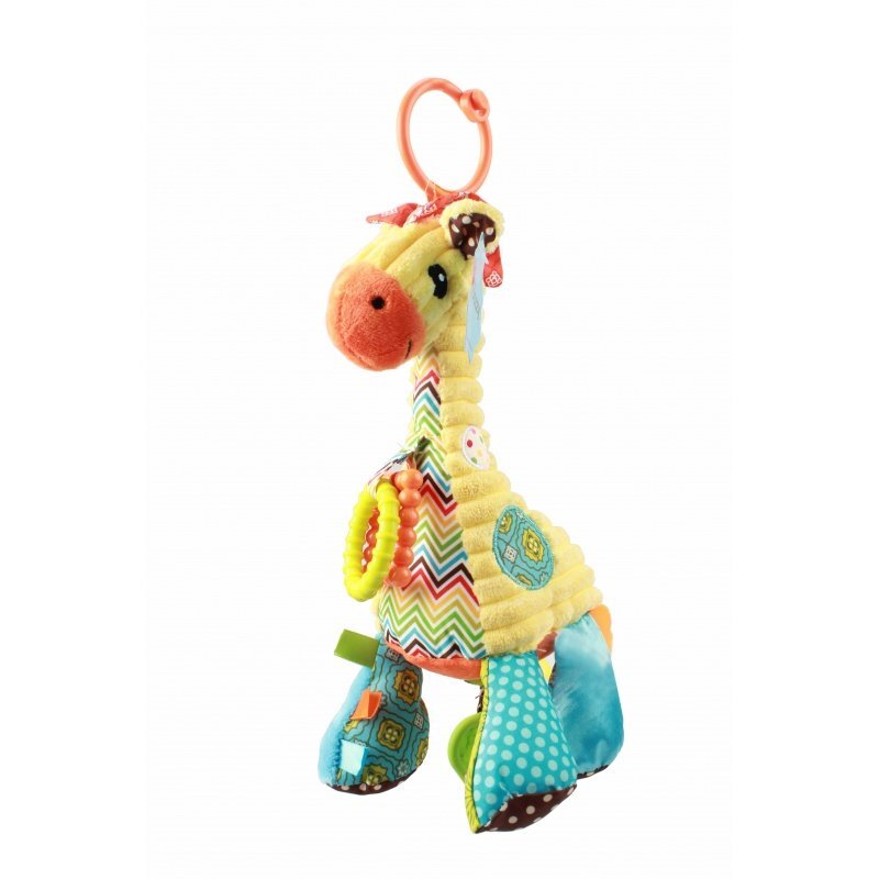 Muzikinis pakabinamas žaislas su kramtuku Žirafa Dumel цена и информация | Žaislai kūdikiams | pigu.lt
