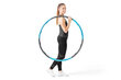 Gimnastikos lankas Atom Sports Hula Hoop, 1,2 kg цена и информация | Gimnastikos lankai ir lazdos | pigu.lt