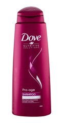 Регенерирующий шампунь Dove Pro Age Hair Therapy 400 мл цена и информация | Шампуни | pigu.lt