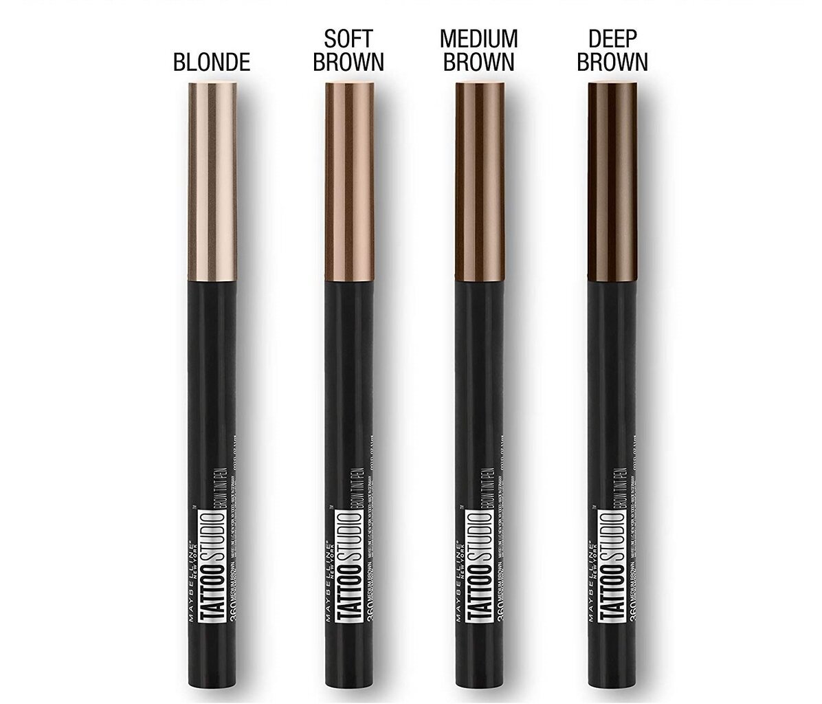 Antakių dažai Maybelline Tattoo Brow Micro Pen Tint 1.1 ml, 100 Blond цена и информация | Antakių dažai, pieštukai | pigu.lt