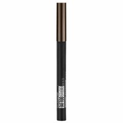 Маркер для бровей Maybelline Tattoo Brow Micro Pen Tint 1.1 мл, 120 Medium цена и информация | Карандаши, краска для бровей | pigu.lt