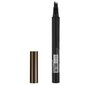 Antakių dažai Maybelline Tattoo Brow Micro Pen Tint 1.1 ml, 130 Deep Brown kaina ir informacija | Antakių dažai, pieštukai | pigu.lt