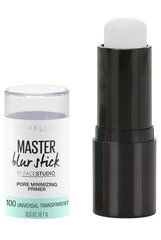 Основа под макияж Maybelline Master Blur Primer Stick 9 гр., 100 - Прозрачный, универсальный цена и информация | Пудры, базы под макияж | pigu.lt