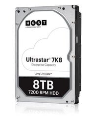 Внутренний жесткий диск HGST Ultrastar 7K8 (0B36404) 8TB, 3.5", 7200 RPM, Sata III цена и информация | Внутренние жёсткие диски (HDD, SSD, Hybrid) | pigu.lt