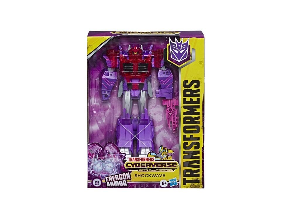 Transformeris - Cyberverse Ultimate - Shockwave (E7113) цена и информация | Žaislai berniukams | pigu.lt