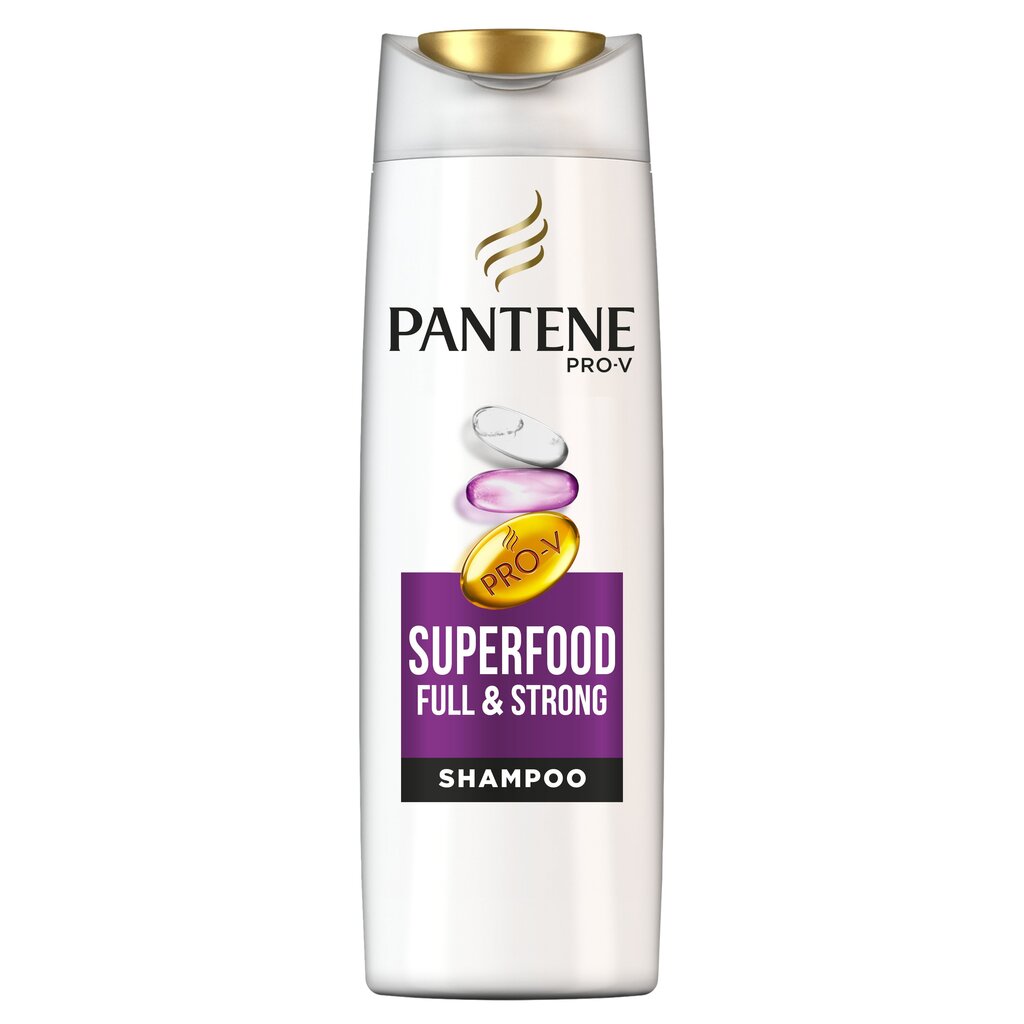 Šampūnas PANTENE SUPERFOOD, 400 ml цена и информация | Šampūnai | pigu.lt