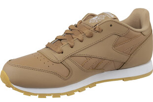 Sportiniai bateliai vaikams Reebok Classic Leather CN5610, rudi kaina ir informacija | Bateliai vaikams | pigu.lt