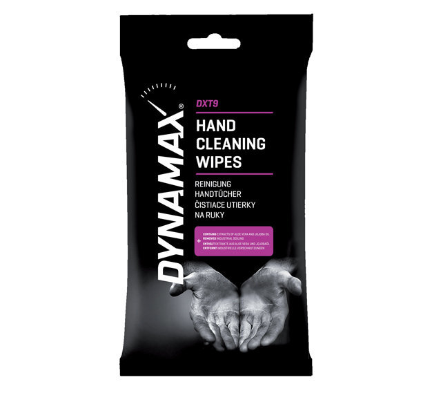 Drėgmos servetėlės rankoms valyti Dynamax Hands Cleaning, 24 vnt. цена и информация | Valymo šluostės, servetėlės | pigu.lt