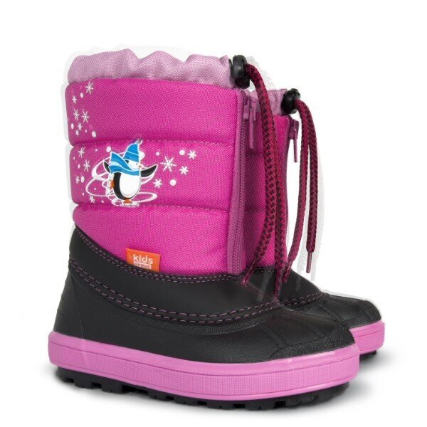Demar vaikiški žieminiai batai su natūralia vilna KENNY 2, rožiniai цена и информация | Žieminiai batai vaikams | pigu.lt