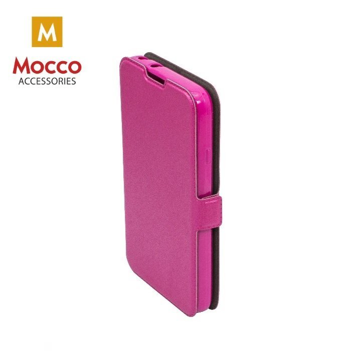 Atverčiamas dėklas Mocco Shine telefonui Nokia 5.1 /Nokia 5(2018), rožinis kaina ir informacija | Telefono dėklai | pigu.lt