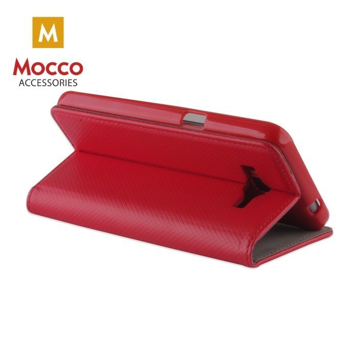 Mocco Smart Magnet telefonui Nokia 5.1 Plus, raudona kaina ir informacija | Telefono dėklai | pigu.lt