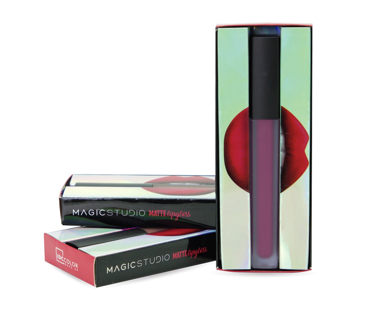 Lūpų blizgesys IDC Color Magic Studio Matte Lips 1 vnt цена и информация | Lūpų dažai, blizgiai, balzamai, vazelinai | pigu.lt