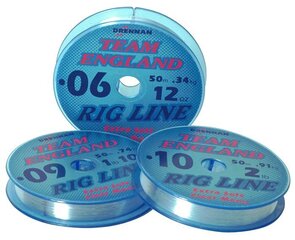 Леска Drennan Team England Rig Line цена и информация | Лески | pigu.lt