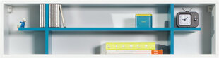 Pakabinama lentyna Mobi 15, balta/mėlyna kaina ir informacija | Vaikiškos lentynos | pigu.lt