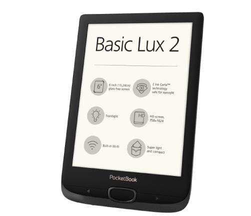 Elektroninė knygų skaityklė PocketBook Basic Lux 2 6'' kaina | pigu.lt