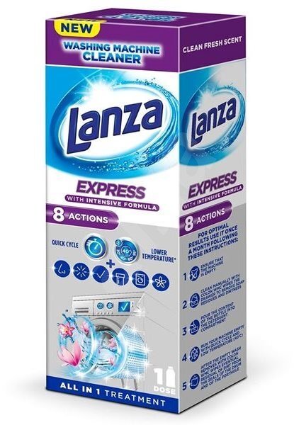 LANZA Express skalbimo mašinų valiklis, 250 ml kaina ir informacija | Valikliai | pigu.lt