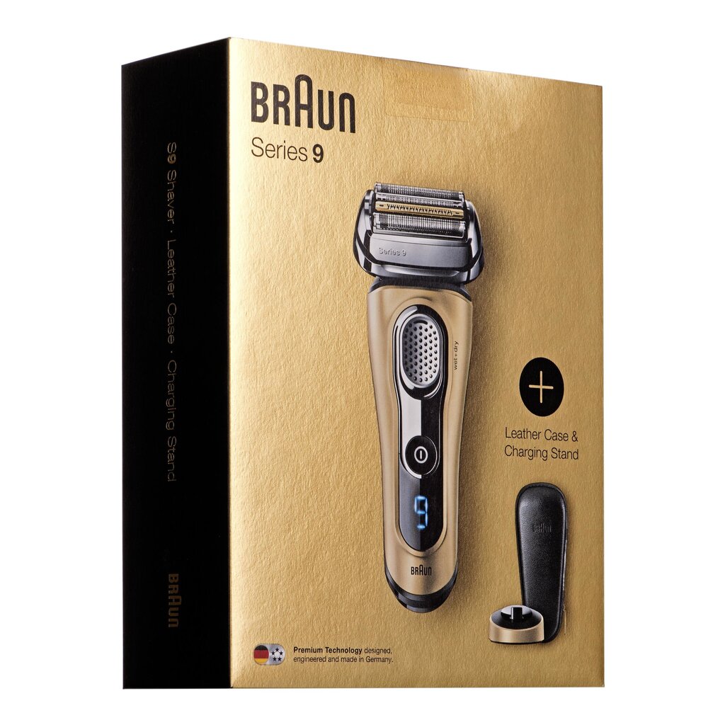 Braun Series 9, 9299ps Gold Limited Edition kaina ir informacija | Barzdaskutės | pigu.lt