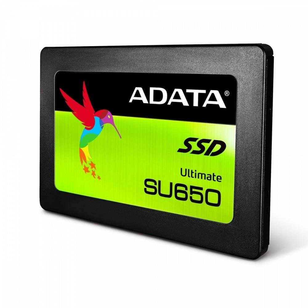 ADATA Ultimate SU650 120GB 2,5" SATA SSD kaina ir informacija | Vidiniai kietieji diskai (HDD, SSD, Hybrid) | pigu.lt