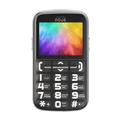 Nous NS2422 Helper, Dual SIM, Black kaina ir informacija | Mobilieji telefonai | pigu.lt