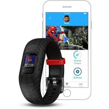 Garmin Vivofit jr. 2 Marvel Spider-Man kaina ir informacija | Išmaniosios apyrankės (fitness tracker) | pigu.lt