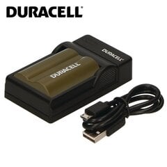 Duracell Аналог Canon CB-5L Плоское USB Зарядное устройство для EOS 40D 50D 300D аккумуляторов BP-511 / BP-512 цена и информация | Зарядные устройства для фотоаппаратов | pigu.lt