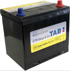 Akumuliatorius TAB EFB Stop&Go 60Ah 600A 12V kaina ir informacija | Akumuliatoriai | pigu.lt