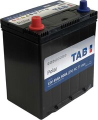 Аккумулятор TAB Polar 45 Ач 400A 12 В цена и информация | Akumuliatoriai | pigu.lt
