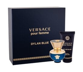 Rinkinys Versace Pour Femme Dylan Blue: EDP moterims 30 ml + kūno losjonas 50 ml kaina ir informacija | Kvepalai moterims | pigu.lt
