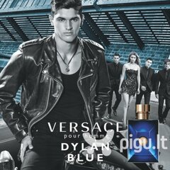 Rinkinys Versace: tualetinis vanduo Pour Homme Dylan Blue EDT vyrams 100 ml + Pour Homme Dylan Blue EDT vyrams 10 ml kaina ir informacija | Kvepalai vyrams | pigu.lt