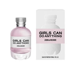 Парфюмированная вода Zadig & Voltaire Girls Can Do Anything EDP для женщин 90 мл цена и информация | Женские духи | pigu.lt