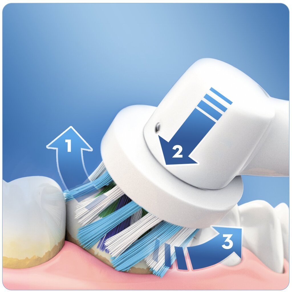 Oral-B Vitality White цена и информация | Elektriniai dantų šepetėliai | pigu.lt