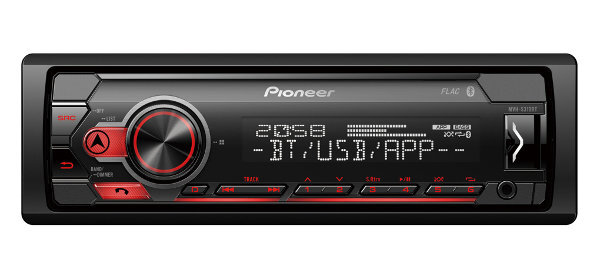 Pioneer MVH-S310BT kaina ir informacija | Automagnetolos, multimedija | pigu.lt