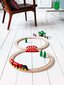 Medinis traukinukas su bėgiais Brio, 33028 kaina ir informacija | Žaislai berniukams | pigu.lt