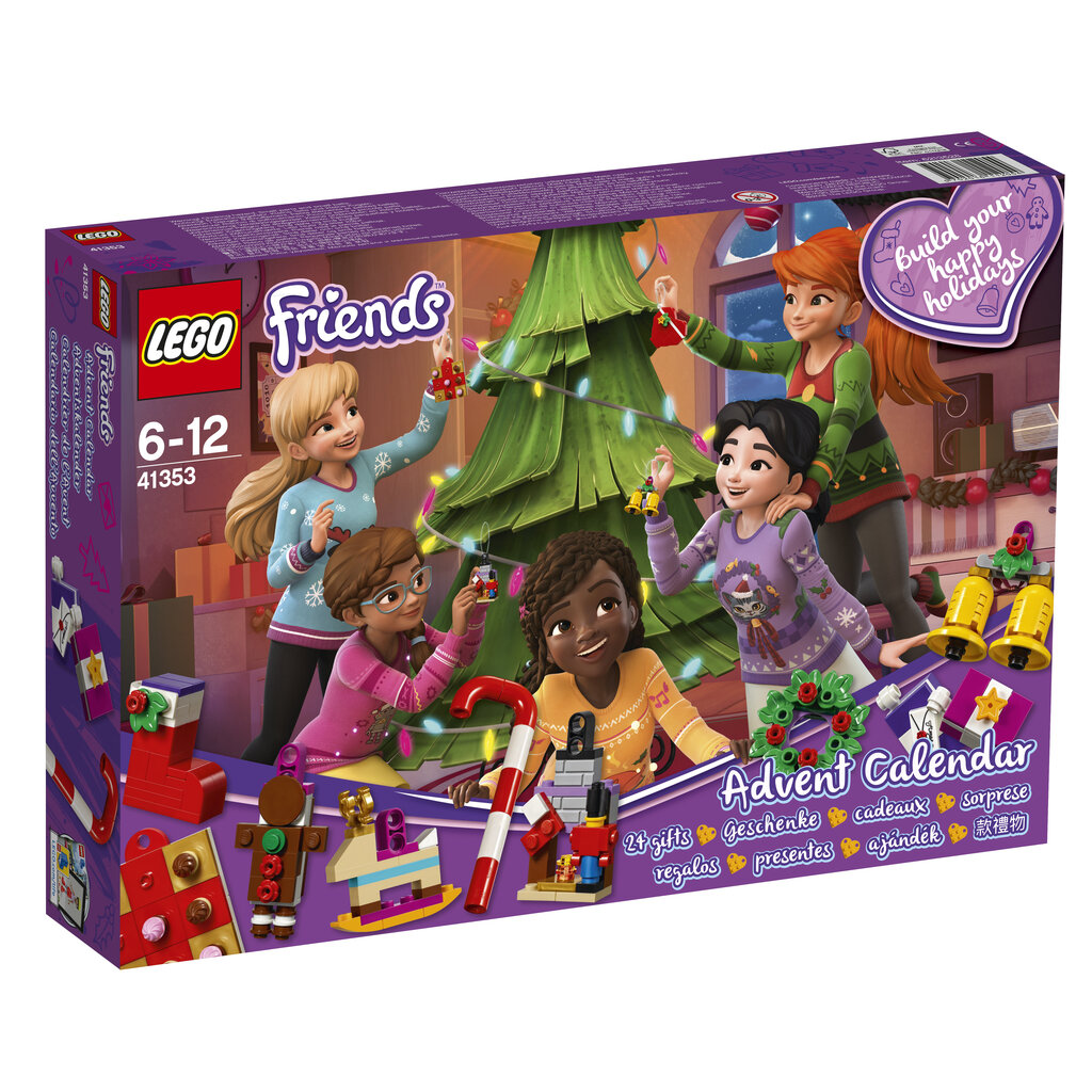 41353 LEGO® Friends Advento kalendorius kaina ir informacija | Konstruktoriai ir kaladėlės | pigu.lt