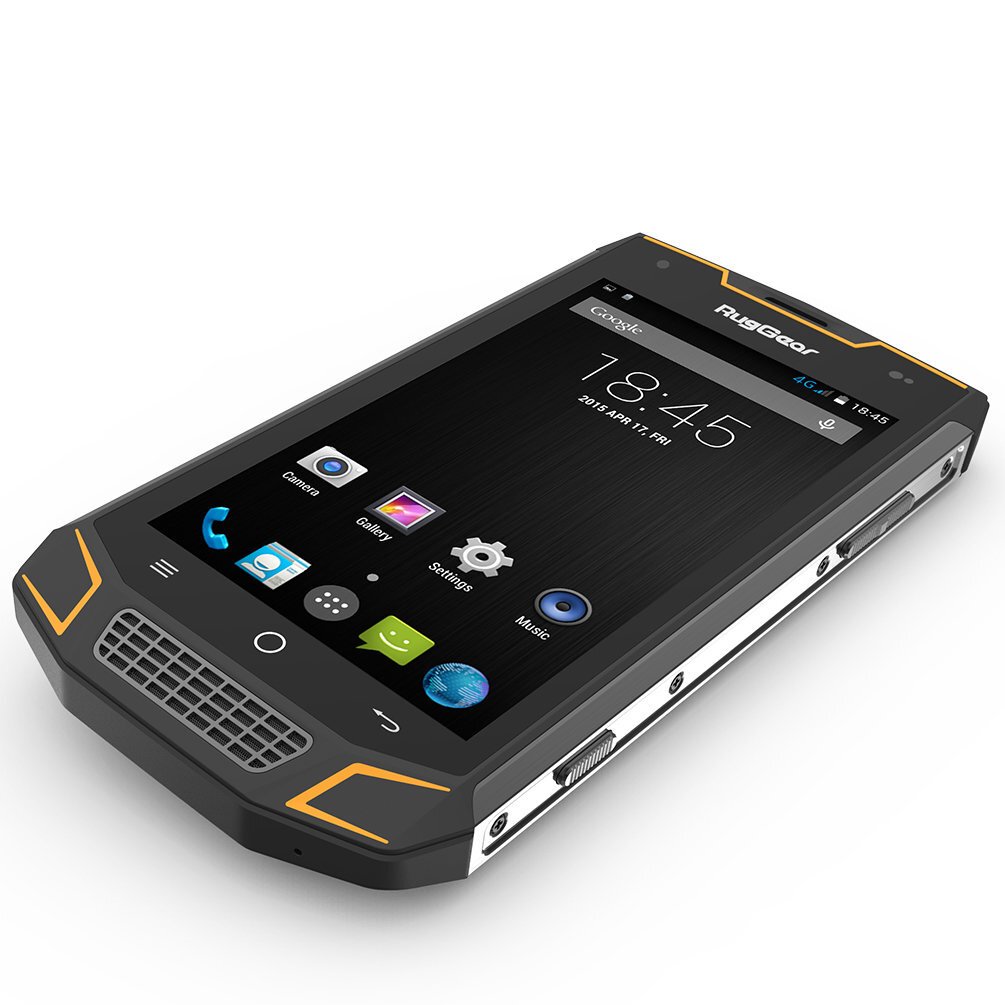 RugGear RG740, Dual SIM, Black/Yellow цена и информация | Mobilieji telefonai | pigu.lt