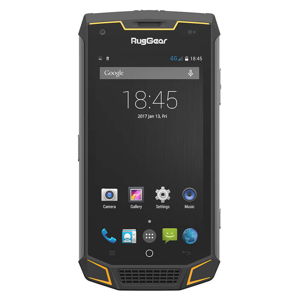 RugGear RG740, Dual SIM, Black/Yellow