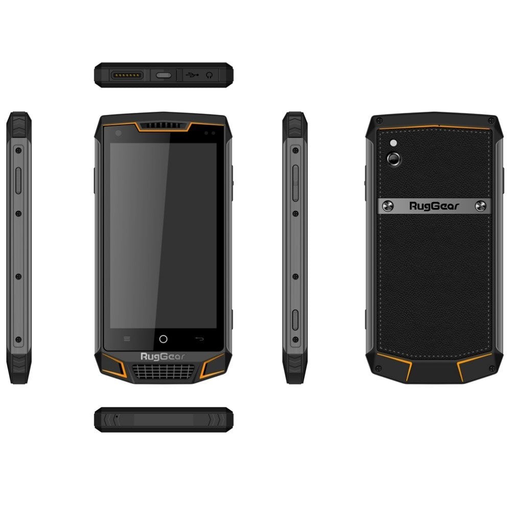 RugGear RG740, Dual SIM, Black/Yellow цена и информация | Mobilieji telefonai | pigu.lt