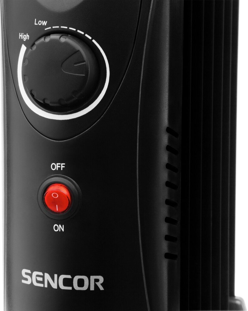 Tepalinis radiatorius SENCOR SOH 2107BK, 700W, 7 sekcijos kaina ir informacija | Šildytuvai | pigu.lt