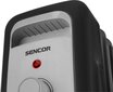 Tepalinis radiatorius SENCOR SOH 3311BK, 2300W, 11 sekcijų цена и информация | Šildytuvai | pigu.lt