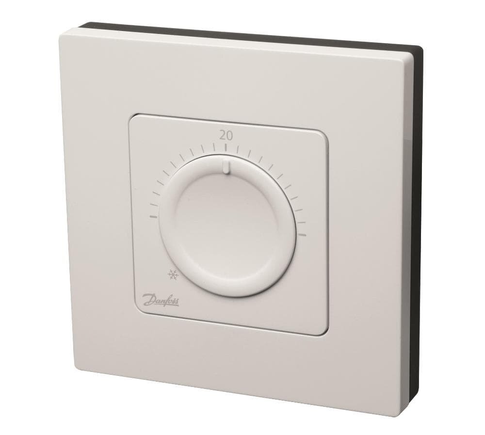 Kambario termostatas Danfoss Icon, virštinkinis, su pasukamu disku kaina ir informacija | Priedai šildymo įrangai | pigu.lt